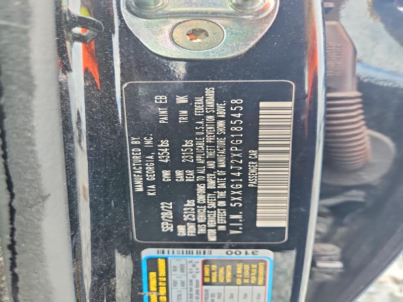 Aukcja sprzedaży 2023 Kia K5, vin: 5XXG14J2XPG185458, numer aukcji: 55617096