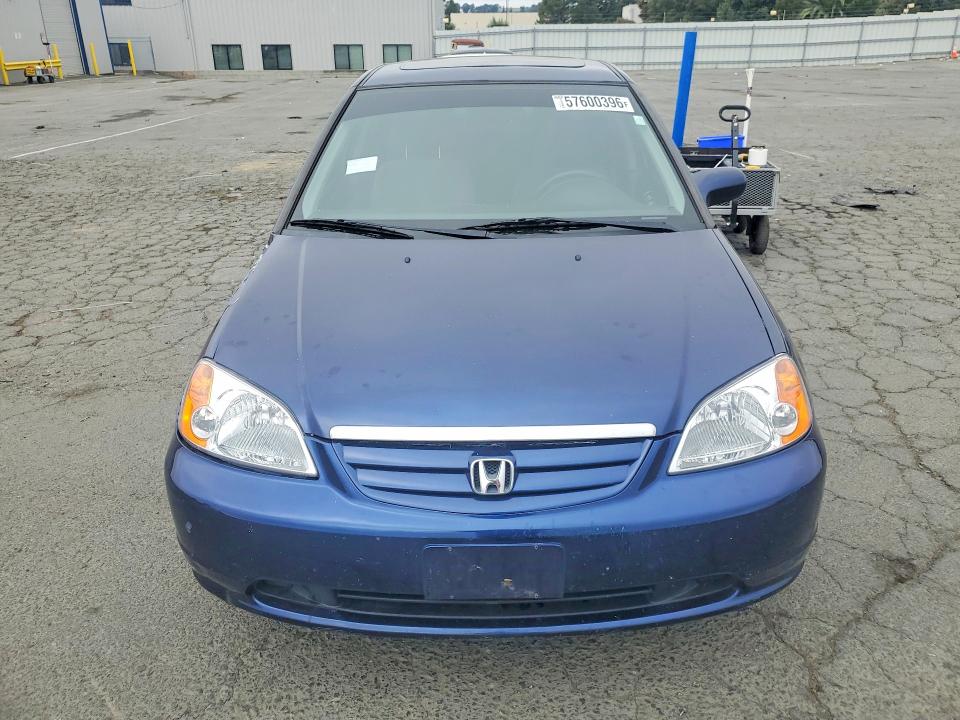 Aukcja sprzedaży 2003 Honda Civic, vin: 2HGES26783H604011, numer aukcji: 57600396