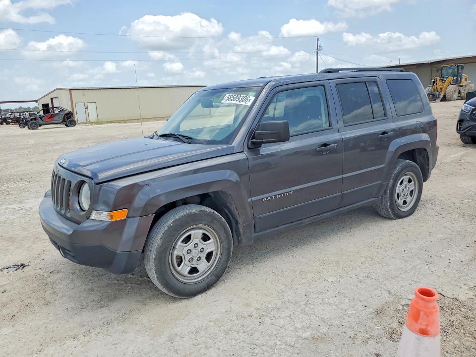 58589306 :رقم المزاد ، 1C4NJPBA1HD203629 vin ، 2017 Jeep Patriot 4d Spt مزاد بيع