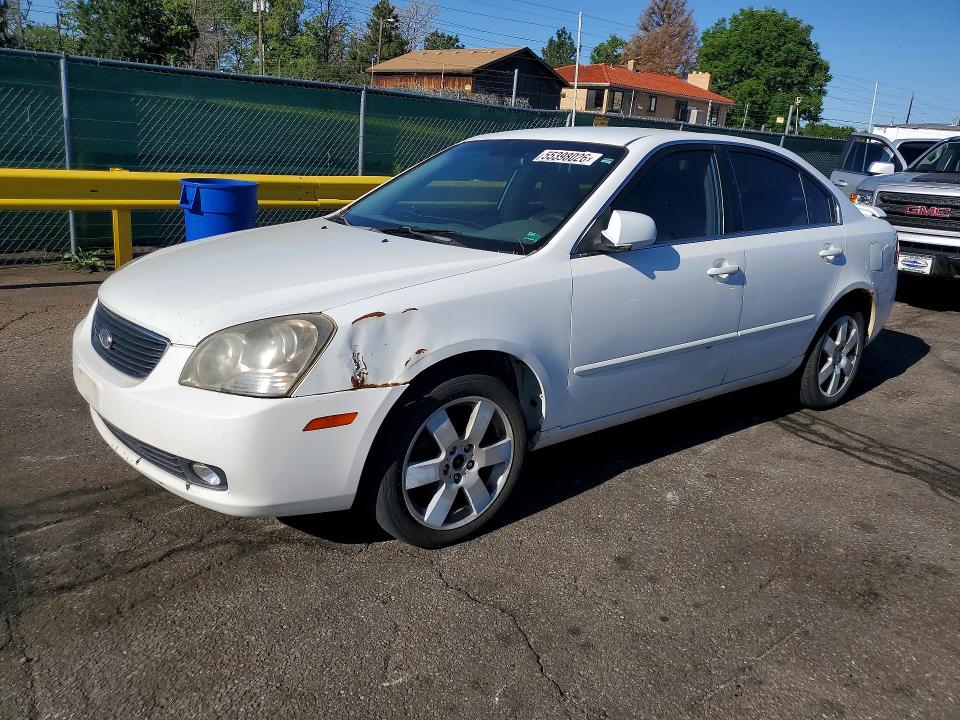 2008 Kia Optima მანქანა იყიდება აუქციონზე, vin: KNAGE123685239304, აუქციონის ნომერი: 55398026