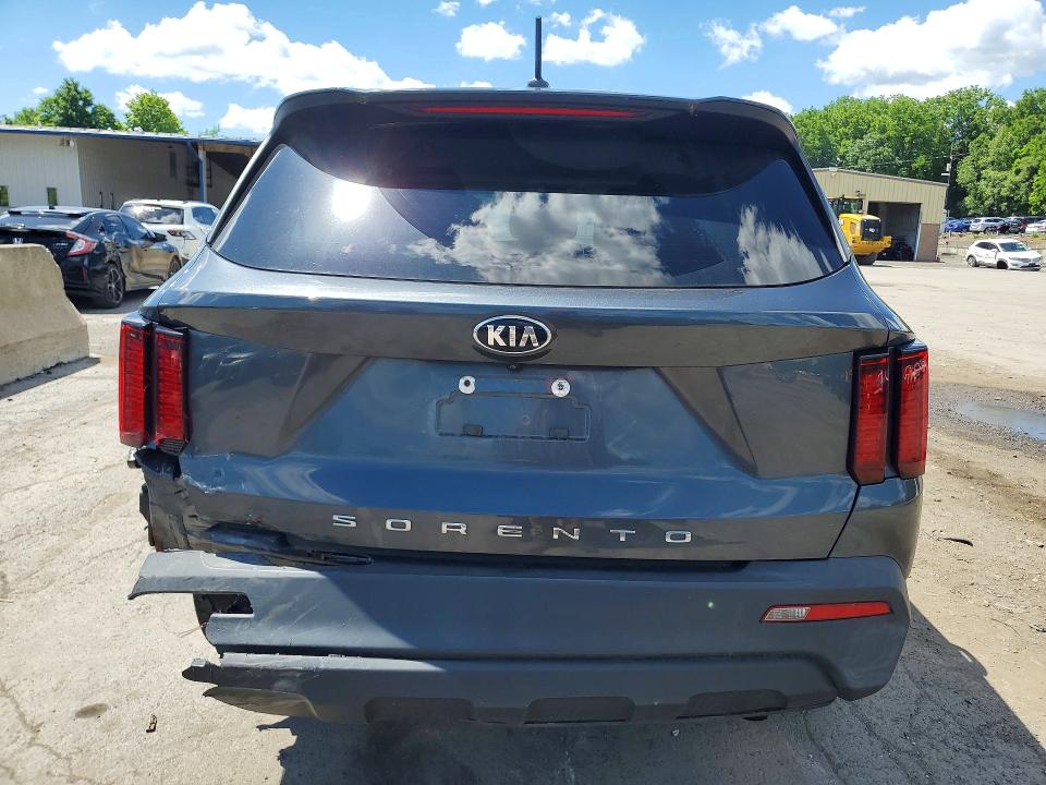 57556536 :رقم المزاد ، 5XYRG4LC3MG021750 vin ، 2021 Kia Sorento مزاد بيع