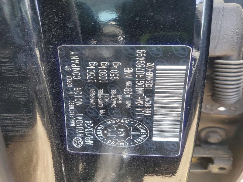 Aukcja sprzedaży 2024 Hyundai Elantra, vin: KMHLM4DG1RU789499, numer aukcji: 54487116