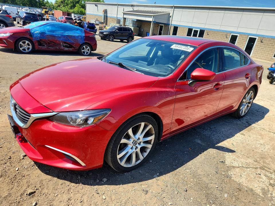 Aukcja sprzedaży 2016 Mazda 6, vin: JM1GJ1T51G1483589, numer aukcji: 56482306