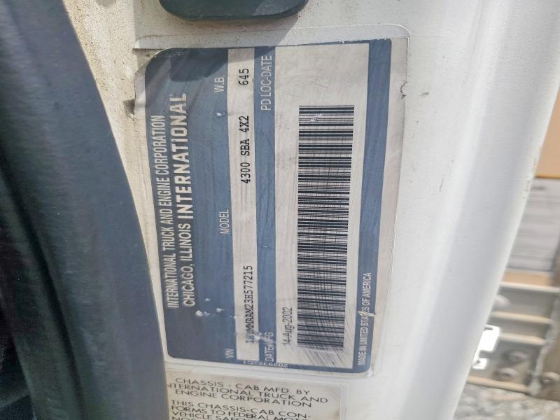 Продажа на аукционе авто 2003 International 4300, vin: 1HTMMAAM23H577215, номер лота: 58233676