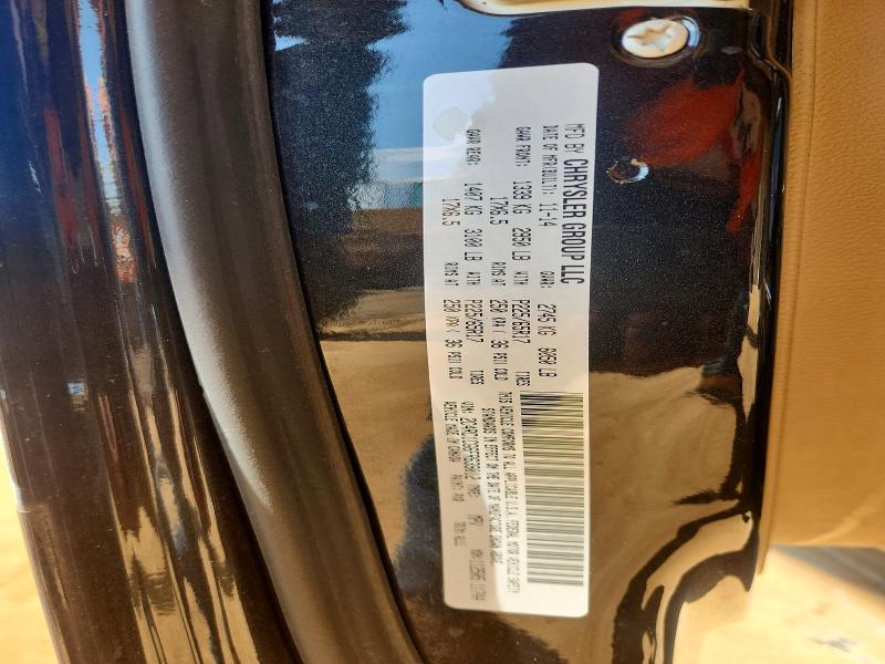 Auction sale of the 2015 Chrysler Town & Country, vin: 2C4RC1CG6FR639012, lot number: 85791345