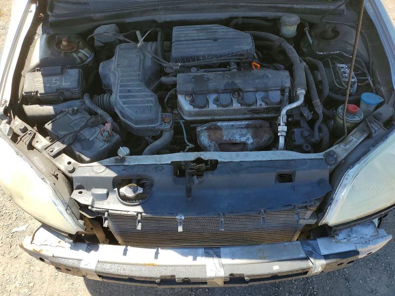 2001 Honda Civic მანქანა იყიდება აუქციონზე, vin: 2HGES16691H918524, აუქციონის ნომერი: 55930806