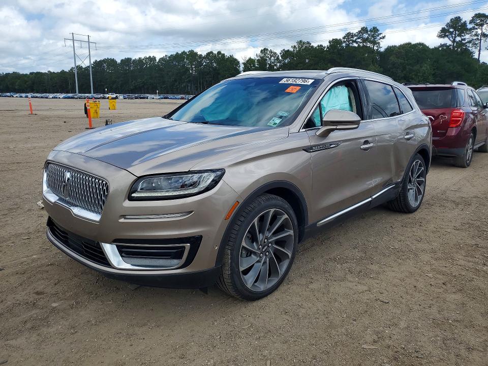 Продажа на аукционе авто 2019 Lincoln Nautilus, vin: 2LMPJ6LP9KBL30437, номер лота: 56182796