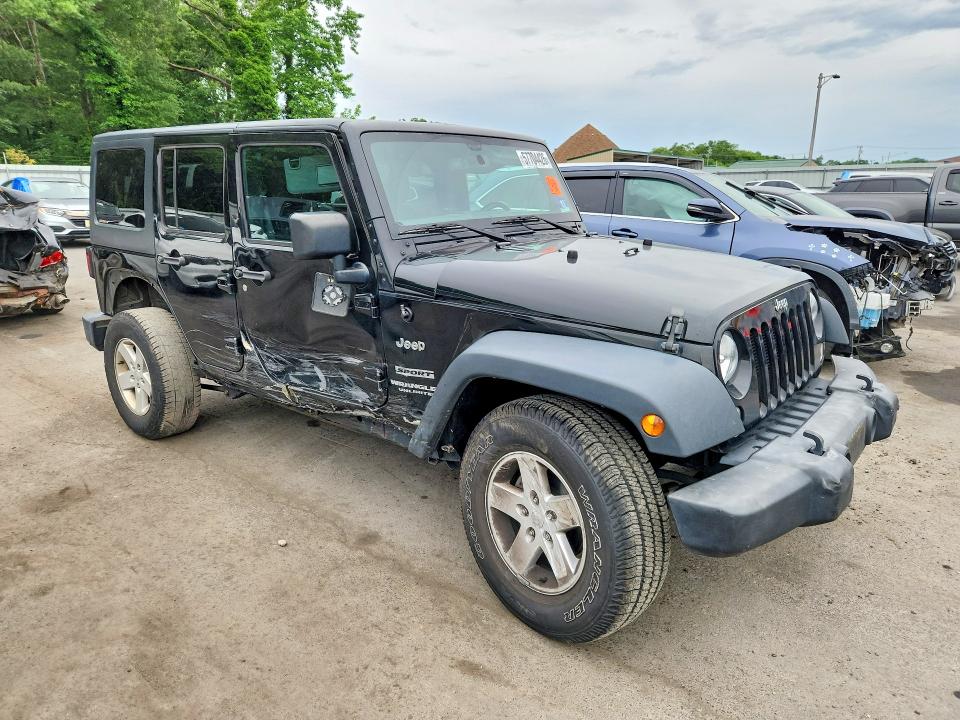 Продажа на аукционе авто 2017 Jeep Wrangler Unlimited, vin: 1C4BJWDG1HL696927, номер лота: 57704426