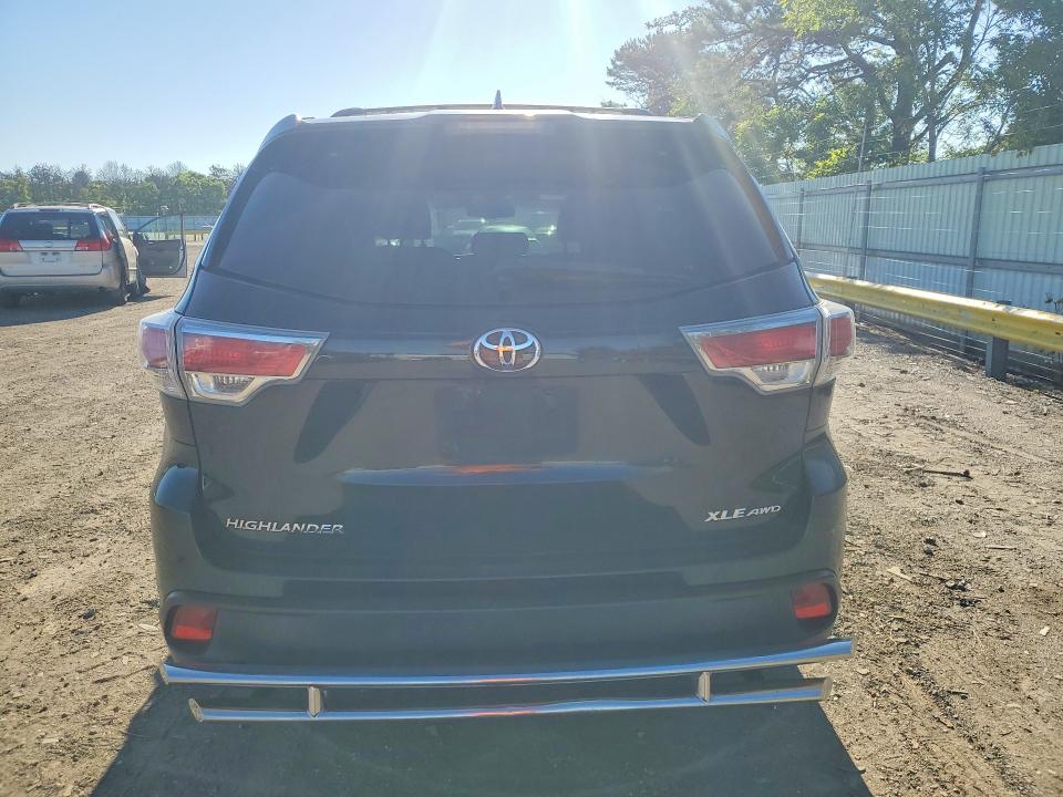 Aukcja sprzedaży 2016 Toyota Highlander, vin: 5TDJKRFH1GS343875, numer aukcji: 56638866