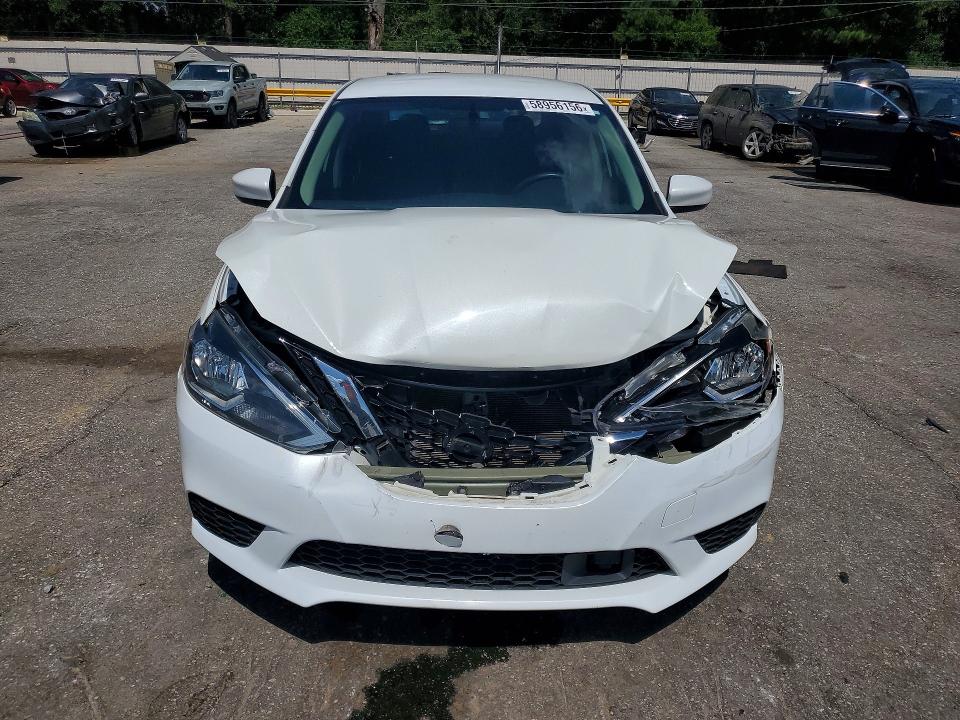 58956156 :رقم المزاد ، 3N1AB7AP5KY242989 vin ، 2019 Nissan Sentra مزاد بيع