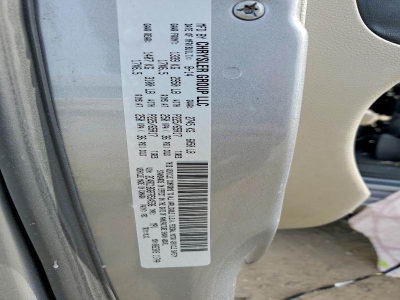 2015 Chrysler Town & Country მანქანა იყიდება აუქციონზე, vin: 2C4RC1BG6FR534536, აუქციონის ნომერი: 58138246