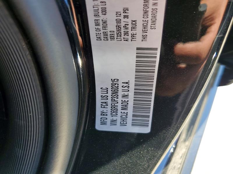 Продажа на аукционе авто 2025 Ram 1500, vin: 1C6SRFUP3SN602915, номер лота: 58180636