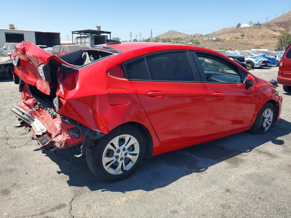 Продажа на аукционе авто 2019 Chevrolet Cruze, vin: 1G1BJ5SM2K7102020, номер лота: 58096196