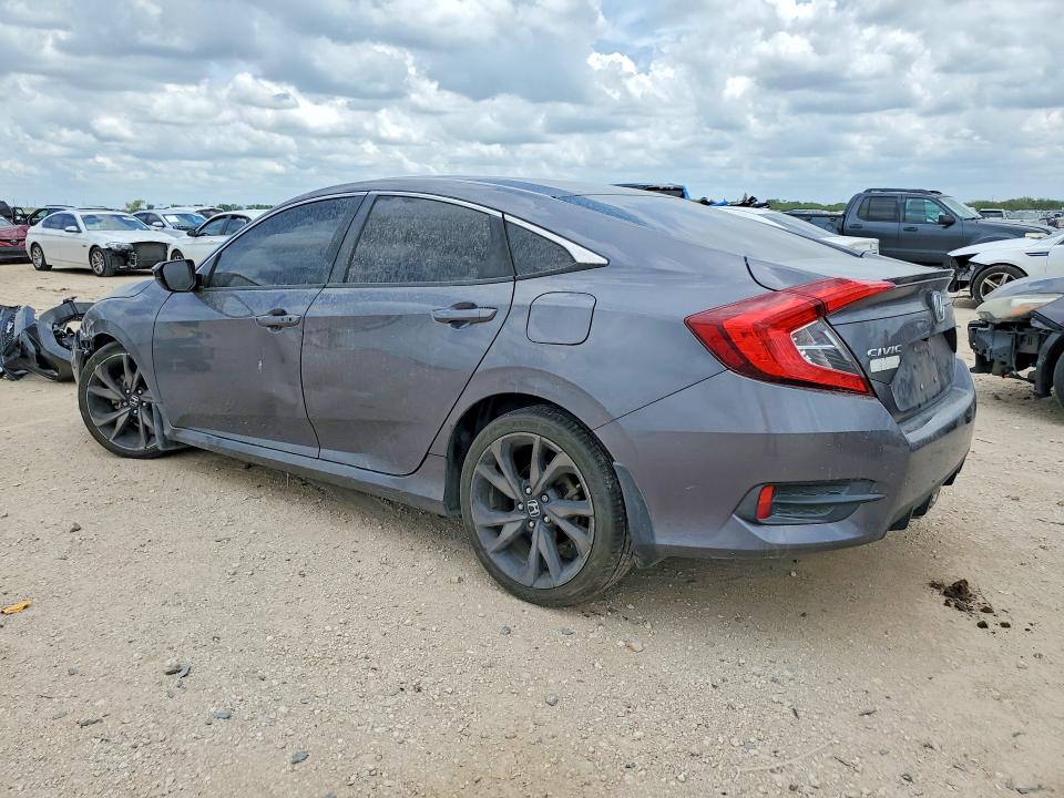 Продажа на аукционе авто 2019 Honda Civic, vin: 2HGFC2F88KH506766, номер лота: 55984066