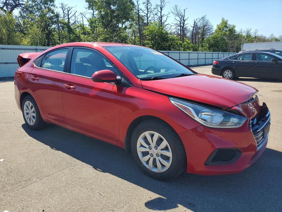 2022 Hyundai Accent მანქანა იყიდება აუქციონზე, vin: 3KPC24A61NE158234, აუქციონის ნომერი: 57900856
