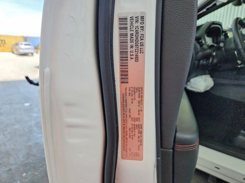 Продажа на аукционе авто 2026 Dodge Durango, vin: 1C4RDHDG6TC214933, номер лота: 55872266