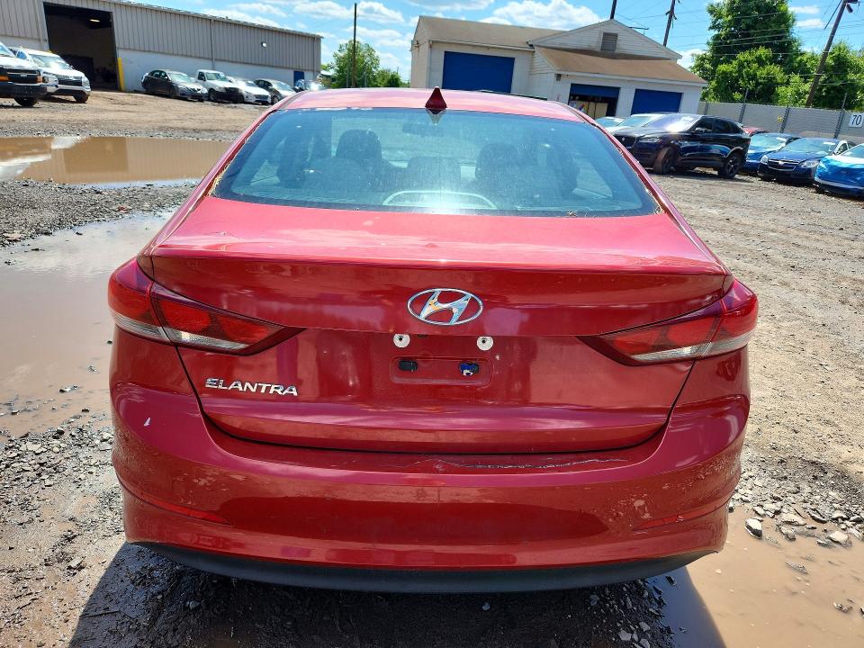 58788746 :رقم المزاد ، 5NPD84LF5HH003301 vin ، 2017 Hyundai Elantra مزاد بيع