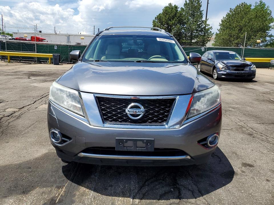 2015 Nissan Pathfinder მანქანა იყიდება აუქციონზე, vin: 5N1AR2MM2FC686533, აუქციონის ნომერი: 55434286
