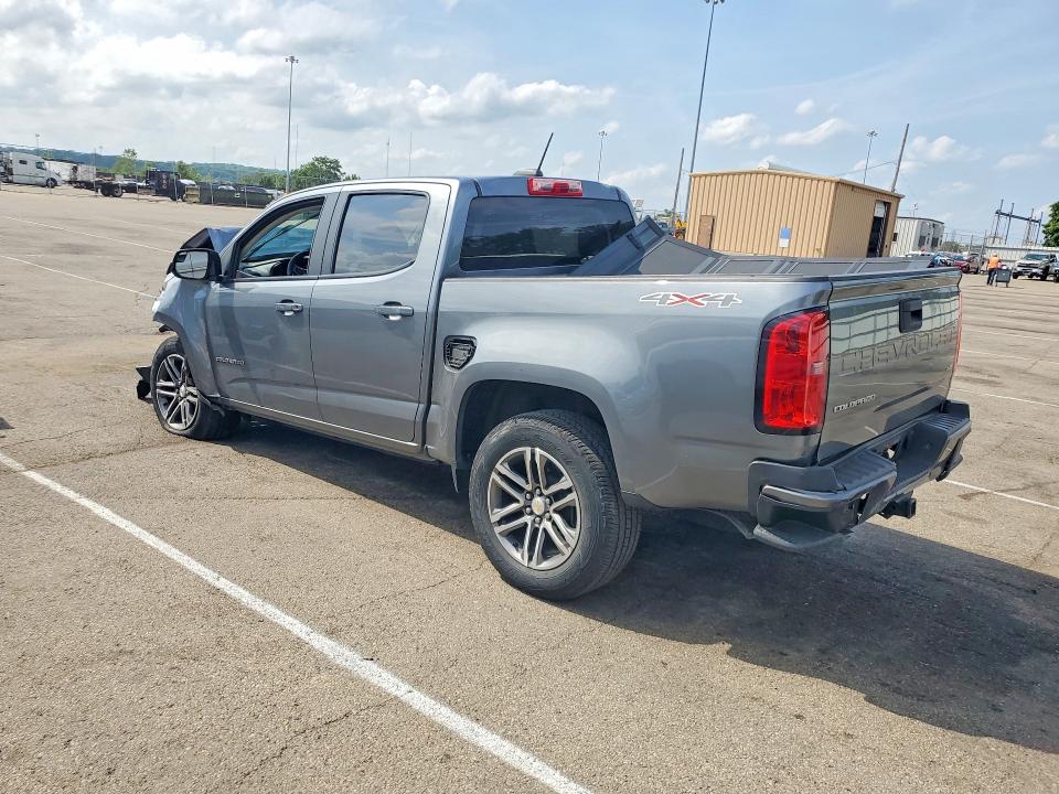 2021 Chevrolet Colorado მანქანა იყიდება აუქციონზე, vin: 1GCGTBEN7M1260143, აუქციონის ნომერი: 56577816
