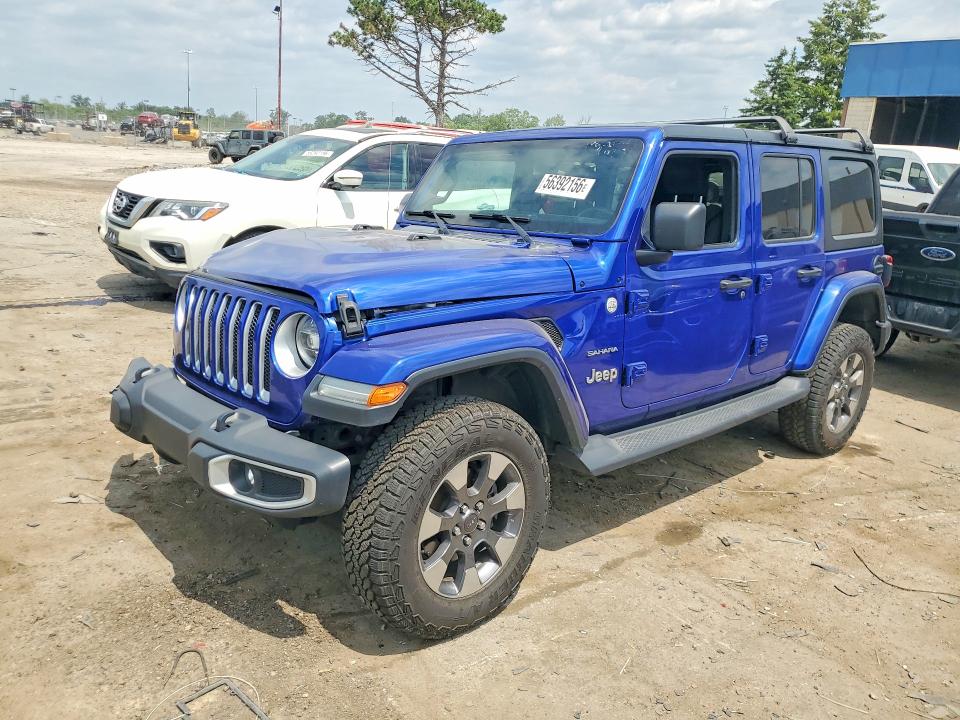 Aukcja sprzedaży 2019 Jeep Wrangler Unlimited, vin: 1C4HJXEG0KW660313, numer aukcji: 56392156