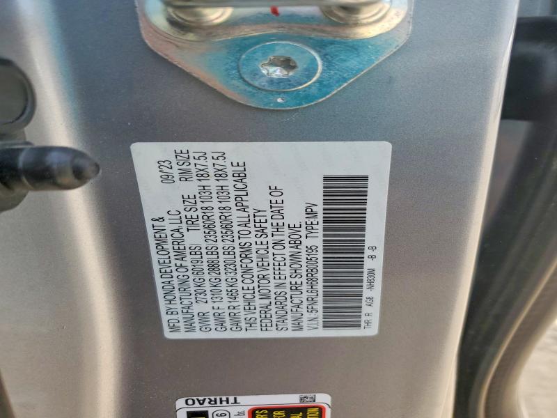Продаж на аукціоні авто 2024 Honda Odyssey, vin: 5FNRL6H68RB005195, номер лоту: 56079866