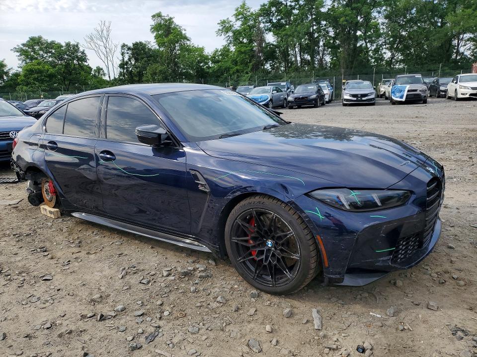 2025 Bmw M3 მანქანა იყიდება აუქციონზე, vin: WBS33HJ05SFU44954, აუქციონის ნომერი: 58262786