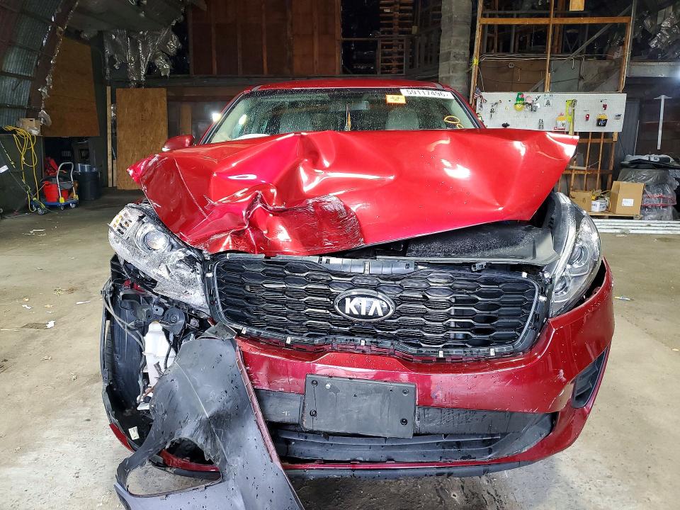 59117496 :رقم المزاد ، 5XYPGDA35KG542413 vin ، 2019 Kia Sorento مزاد بيع
