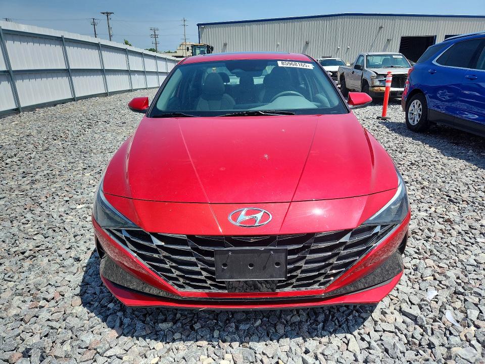 85968165 :رقم المزاد ، 5NPLN4AG0MH014040 vin ، 2021 Hyundai Elantra مزاد بيع