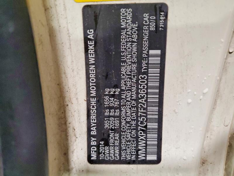 Aukcja sprzedaży 2015 Mini Cooper, vin: WMWXP7C57F2A36503, numer aukcji: 55312566