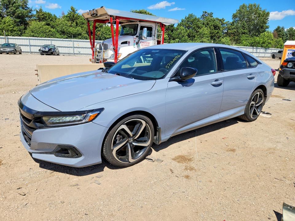 57121496 :رقم المزاد ، 1HGCV3F28NA046994 vin ، 2022 Honda Accord مزاد بيع