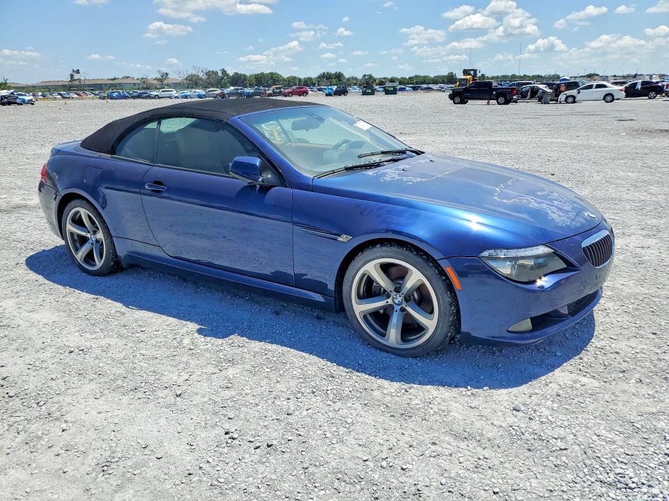 2010 Bmw 650 მანქანა იყიდება აუქციონზე, vin: WBAEB5C56AC225573, აუქციონის ნომერი: 57914716