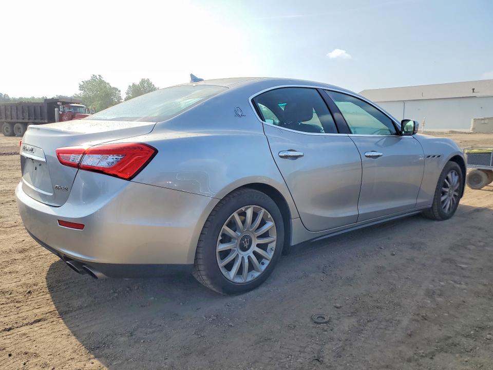 2014 Maserati Ghibli მანქანა იყიდება აუქციონზე, vin: ZAM57XSA2E1113283, აუქციონის ნომერი: 58574176