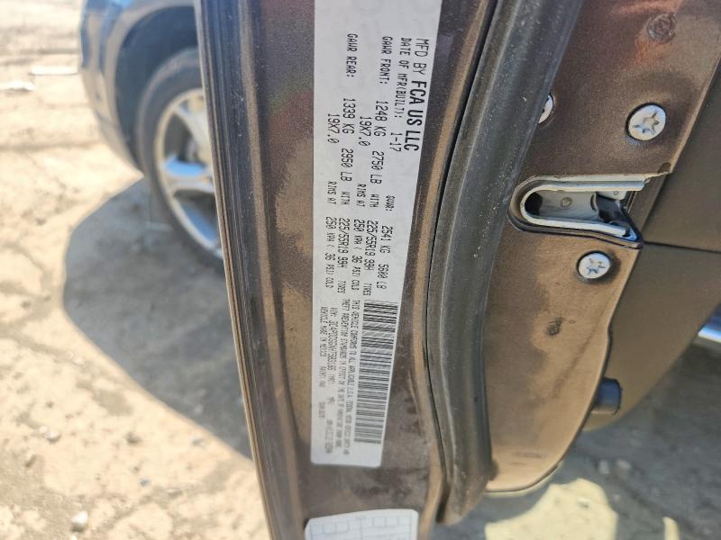 57341096 :رقم المزاد ، 3C4PDDGGXHT583186 vin ، 2017 Dodge Journey مزاد بيع