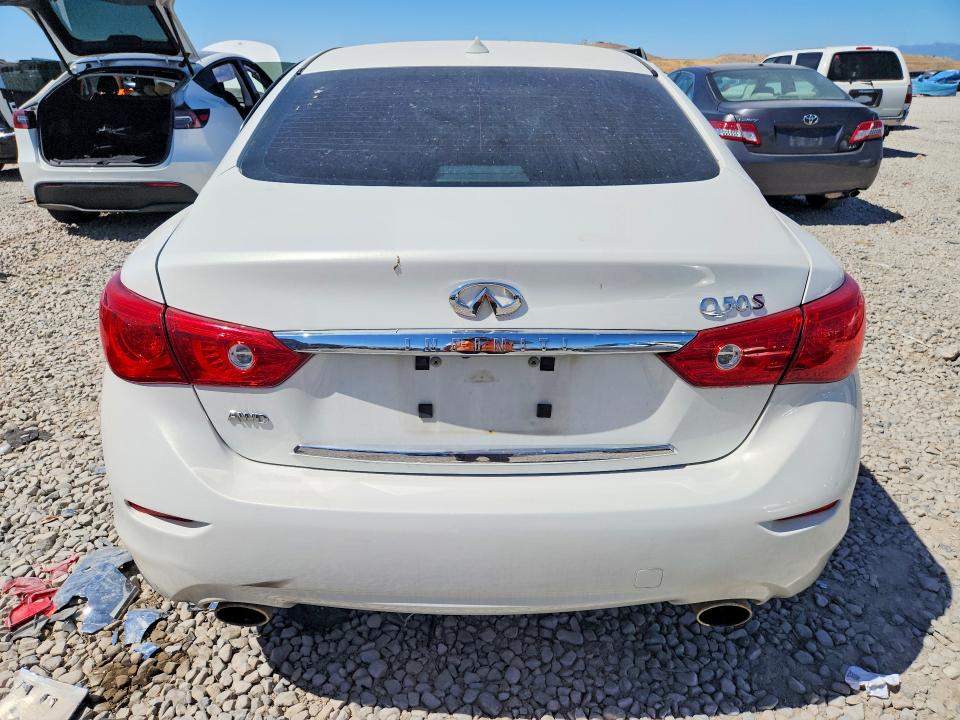 Продажа на аукционе авто 2014 Infiniti Q50, vin: JN1BV7AR1EM699691, номер лота: 55930956