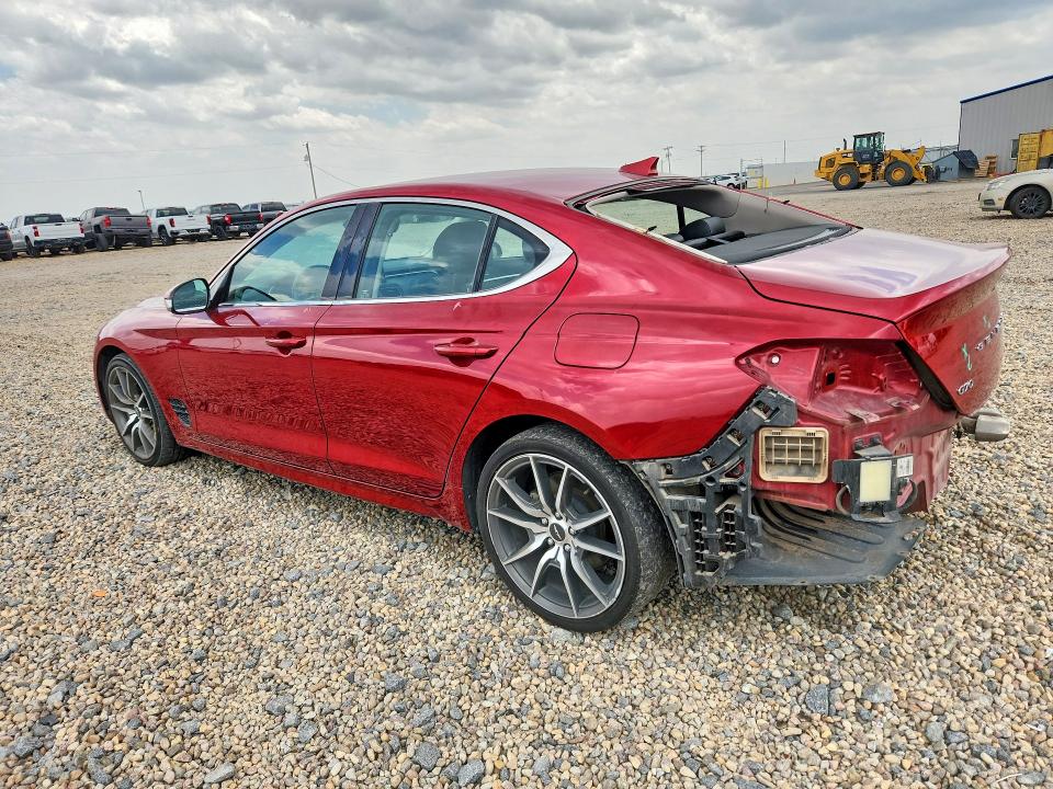 2023 Genesis G70 მანქანა იყიდება აუქციონზე, vin: KMTG34TA9PU129652, აუქციონის ნომერი: 57083666