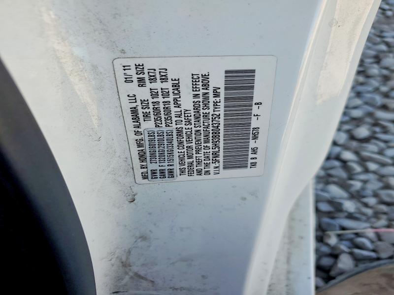 55825956 :رقم المزاد ، 5FNRL5H93BB043752 vin ، 2011 Honda Odyssey مزاد بيع