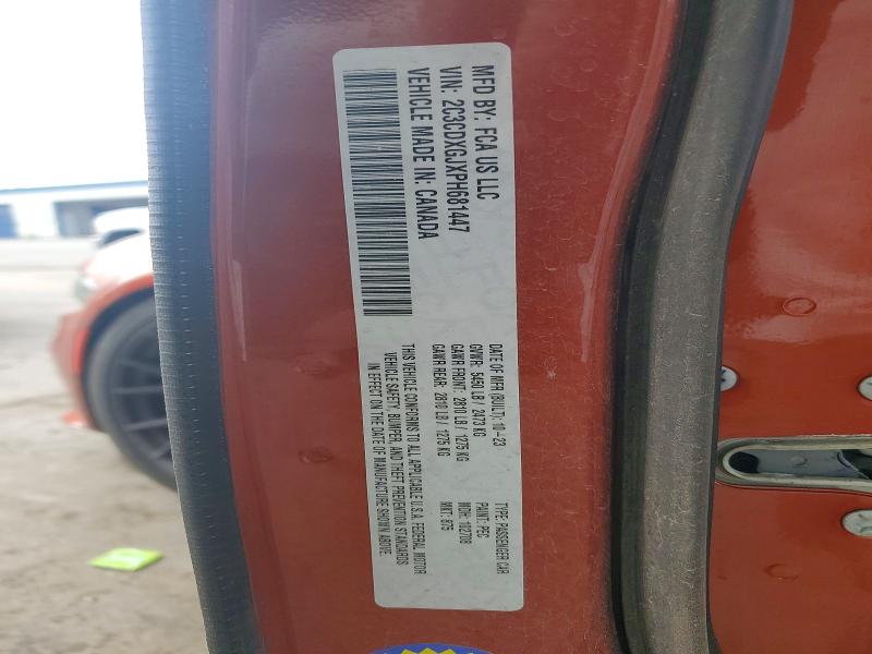 Aukcja sprzedaży 2023 Dodge Charger, vin: 2C3CDXGJXPH681447, numer aukcji: 56139406