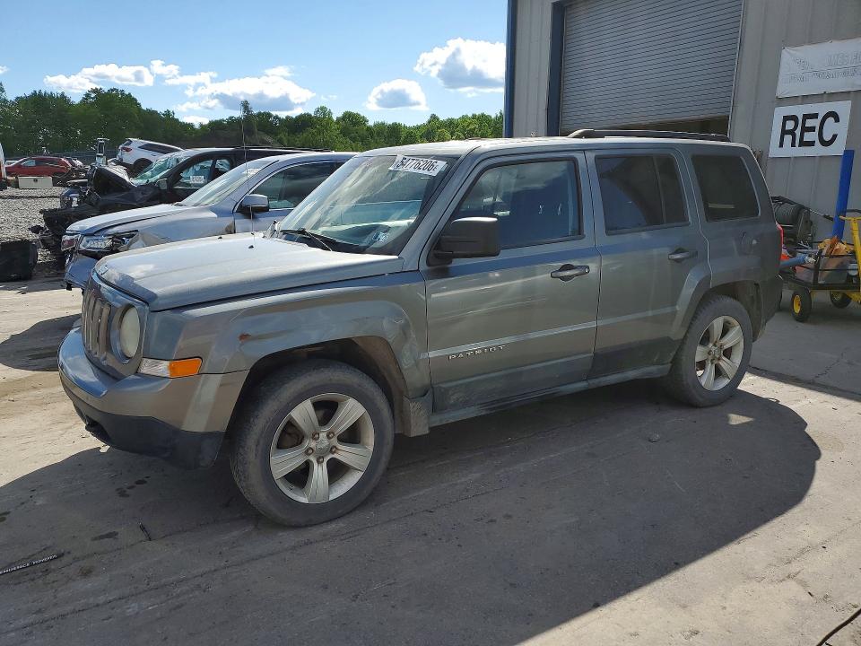 2012 Jeep Patriot მანქანა იყიდება აუქციონზე, vin: 1C4NJRBBXCD509581, აუქციონის ნომერი: 54776206