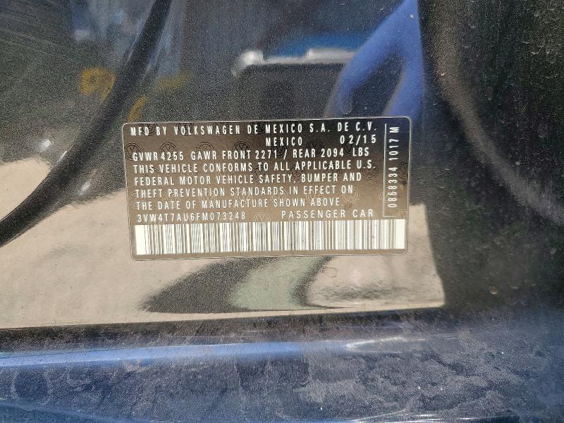 Продаж на аукціоні авто 2015 Volkswagen Gti, vin: 3VW4T7AU6FM073248, номер лоту: 56866936