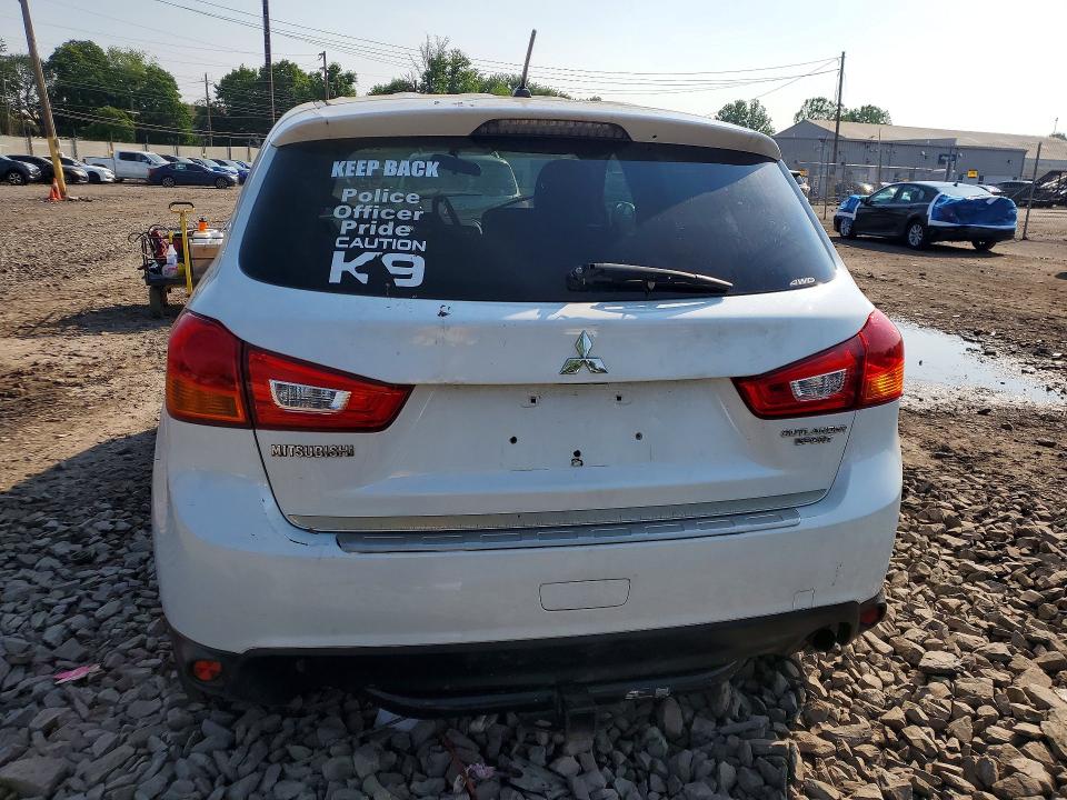 Продажа на аукционе авто 2015 Mitsubishi Outlander Sport, vin: 4A4AR3AU1FE030092, номер лота: 85460905
