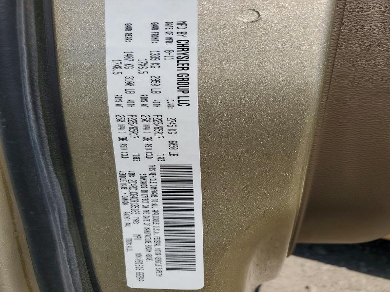 2012 Chrysler Town & Country მანქანა იყიდება აუქციონზე, vin: 2C4RC1CG4CR135165, აუქციონის ნომერი: 55737246