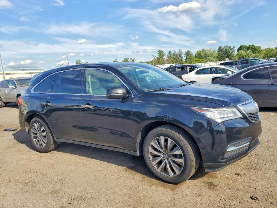2016 Acura Mdx მანქანა იყიდება აუქციონზე, vin: 5FRYD4H48GB051486, აუქციონის ნომერი: 56430926
