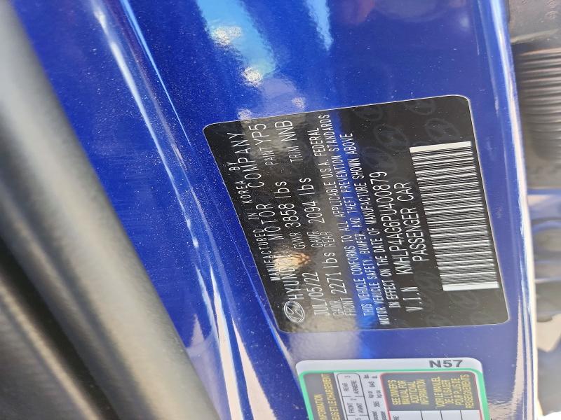 Продаж на аукціоні авто 2023 Hyundai Elantra, vin: KMHLP4AG6PU400879, номер лоту: 56956366