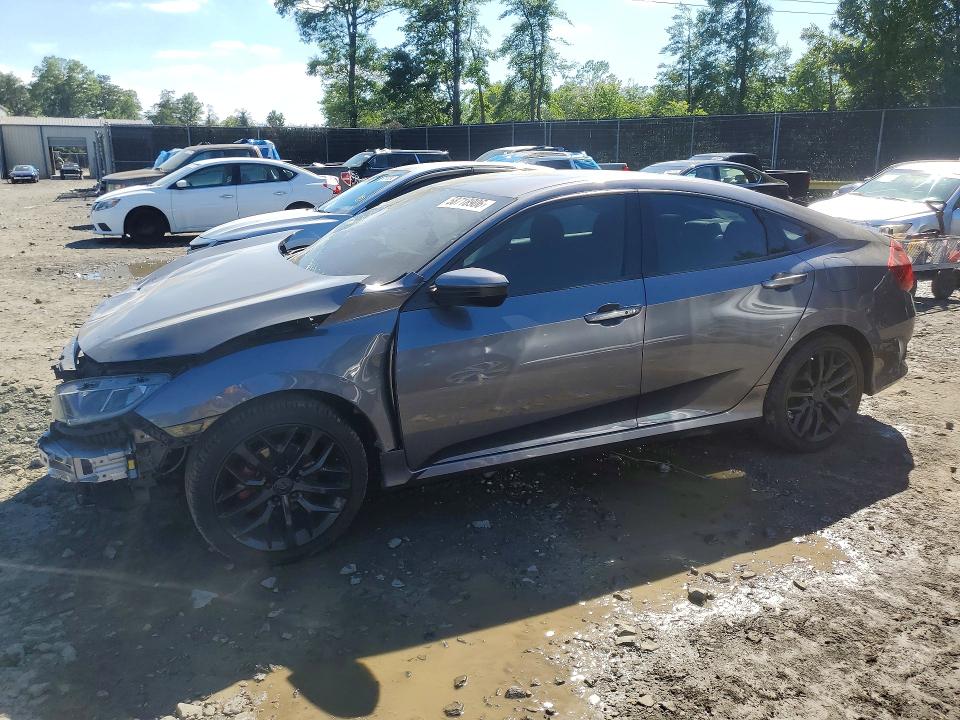 58718906 :رقم المزاد ، 2HGFC2F81MH518289 vin ، 2021 Honda Civic مزاد بيع