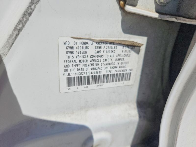 Продажа на аукционе авто 2016 Acura Ilx, vin: 19UDE2F37GA018839, номер лота: 58631916