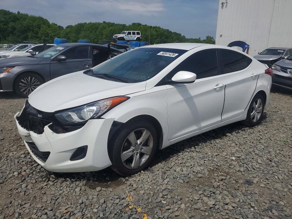 2011 Hyundai Elantra მანქანა იყიდება აუქციონზე, vin: 5NPDH4AE1BH005354, აუქციონის ნომერი: 56841426