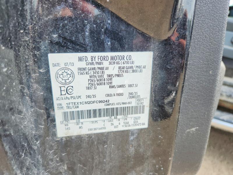 2013 Ford F150 მანქანა იყიდება აუქციონზე, vin: 1FTEX1CM2DFC99242, აუქციონის ნომერი: 56073226
