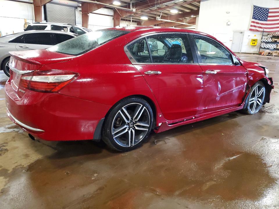 2016 Honda Accord მანქანა იყიდება აუქციონზე, vin: 1HGCR2F58GA041791, აუქციონის ნომერი: 53448776