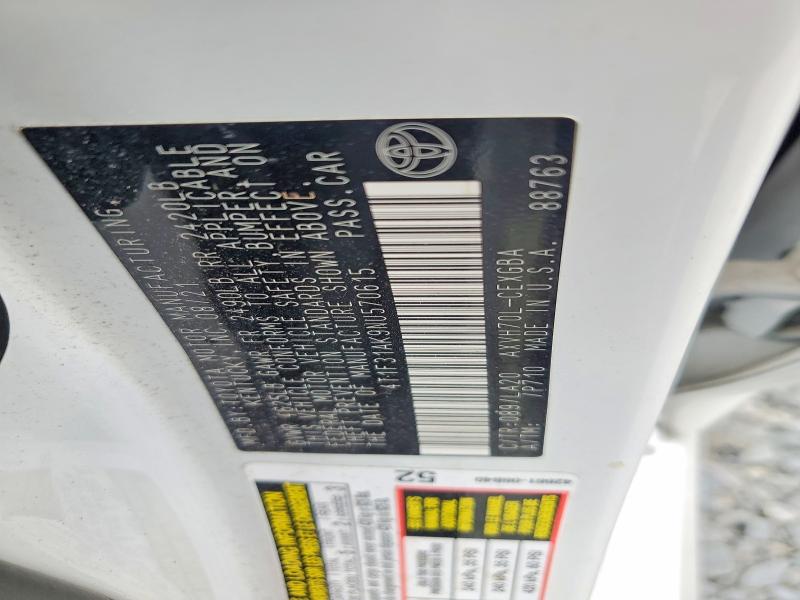 Aukcja sprzedaży 2022 Toyota Camry, vin: 4T1F31AK9NU570615, numer aukcji: 56695456