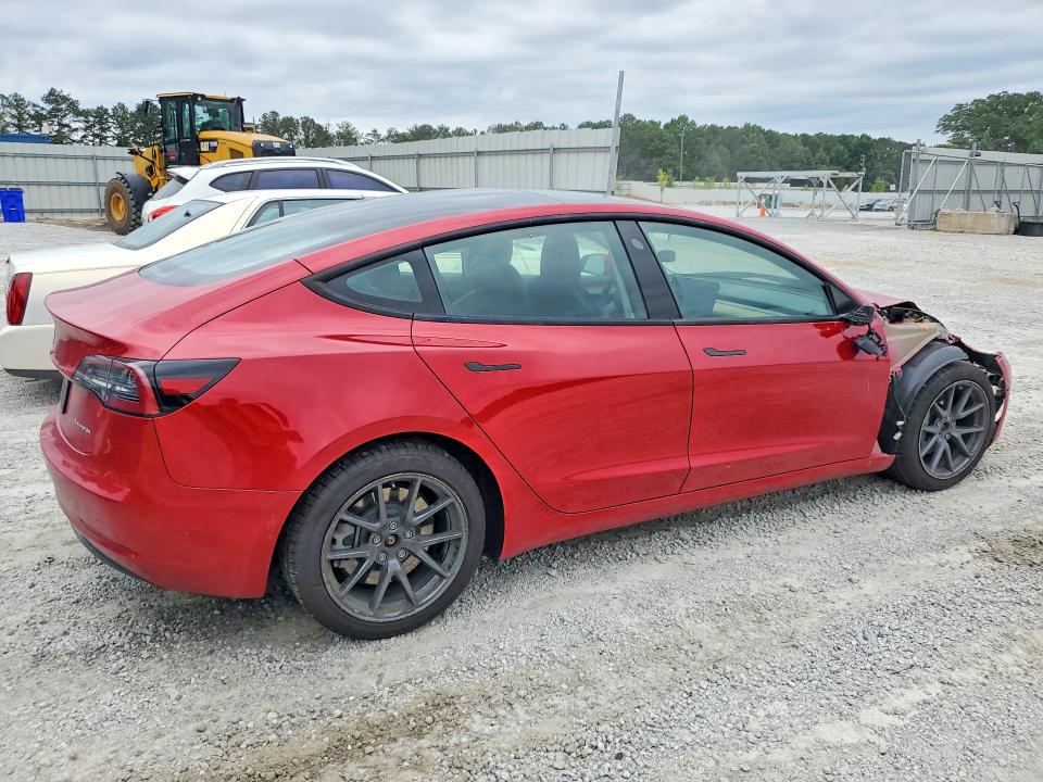 2022 Tesla Model 3 მანქანა იყიდება აუქციონზე, vin: 5YJ3E1EB0NF170057, აუქციონის ნომერი: 58407246